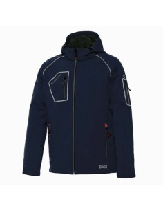 Chaqueta softshell acolchada marino PERFECT