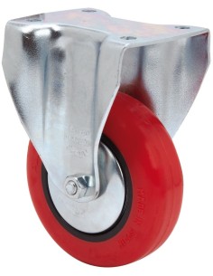 Rueda fija con platina sin freno serie BH-PPI