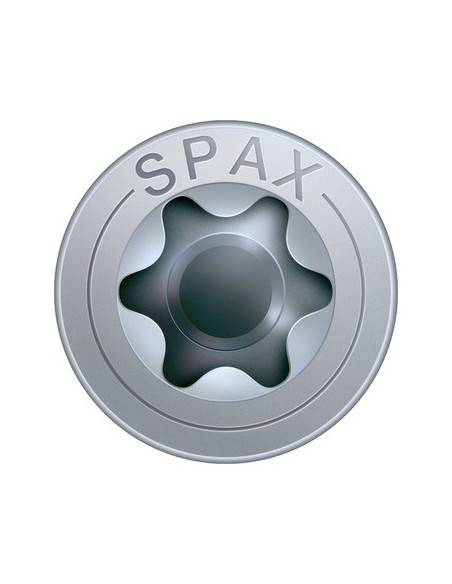 Tornillo madera cabeza plana huella Torx rosca completa baño WIROX en mini caja