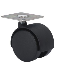 Rueda giratoria con platina sin freno serie DK-DK