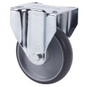 Rueda fija con platina sin freno serie ZV-PGZ