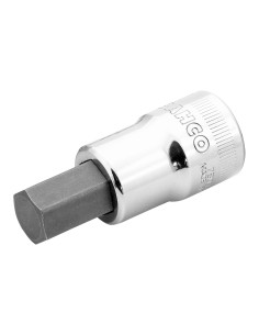 Llave de vaso cuadradillo 1/2" punta hexagonal Allen mod 7809M