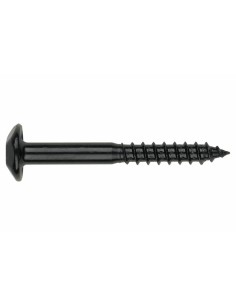 Tornillo inviolable huella Torx zincadocado negro
