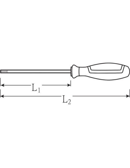 Destornillador huella Torx VDE mod 4675