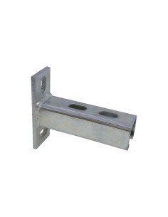 Soporte de pared para carril STRUT galvanizado