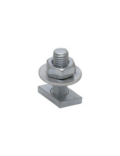 Tornillo cabeza martillo para guías perforadas