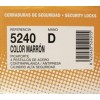 Cerradura seguridad sobreponer marrón entrada 70 mm 88x40 mm 5240-70