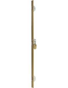 Cerradura seguridad embutir latón entrada 50 mm 7140-3