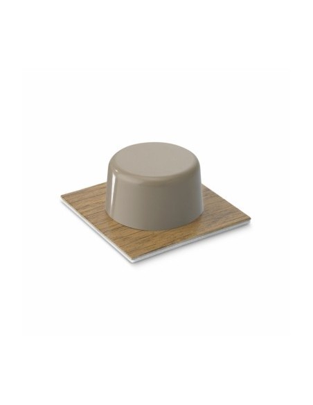 Tope puerta adhesivo 18x45x45mm 2 piezas
