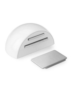 Tope puerta 26x52x38mm retenedor adhesivo