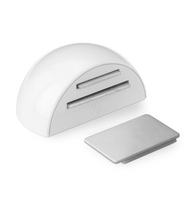 Tope puerta 26x52x38mm retenedor adhesivo