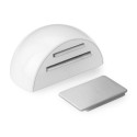 Tope puerta 26x52x38mm retenedor adhesivo