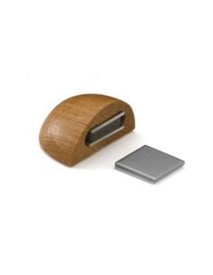 Retenedor puerta madera adhesivo magnético24x48x31 mm mod 2036