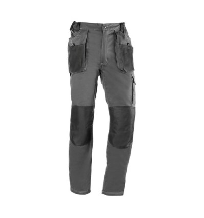 Pantalón multibolsillo gris/negro FLEX 171