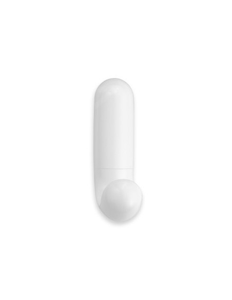 Colgador hogar adhesivo plástico blanco