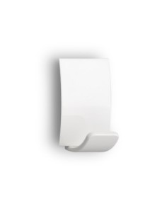 Colgador hogar 92x50x54mm adhesivo plástico