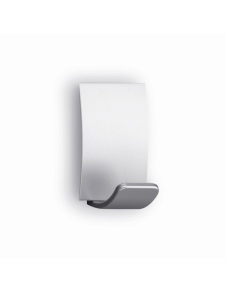 Colgador hogar 92x50x54mm adhesivo plástico