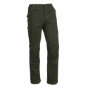 Pantalón multibolsillo verde LIGHT-FLEX 131