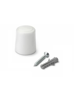 Tope puerta con Tornillo 34x28mm 2 piezas