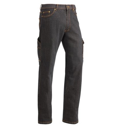 Pantalón vaquero elástico negro EXPLORER 830D