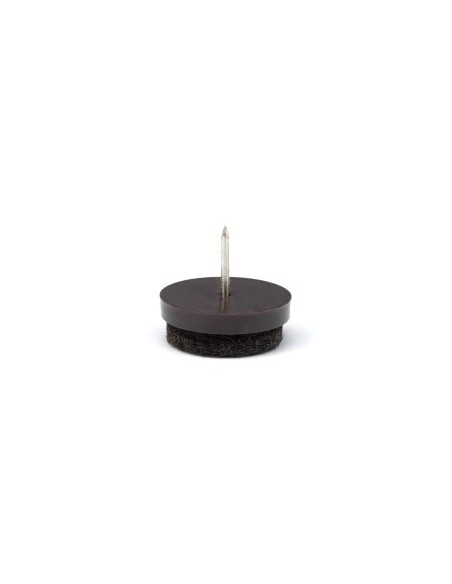 Deslizador mueble patín clavo marrón 8 unidades