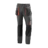 Pantalón multibolsillo gris/negro/naranja TOP RANGE 961