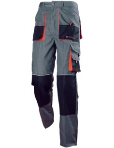 Pantalón multibolsillo gris DIAMOND DMD200