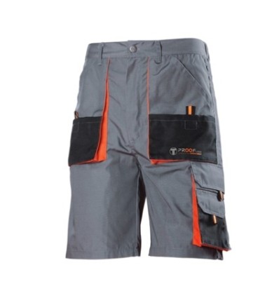 Pantalón multibolsillo gris DIAMOND DMD225