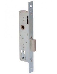 Cerradura perfil metálico 44680 frente inoxidable