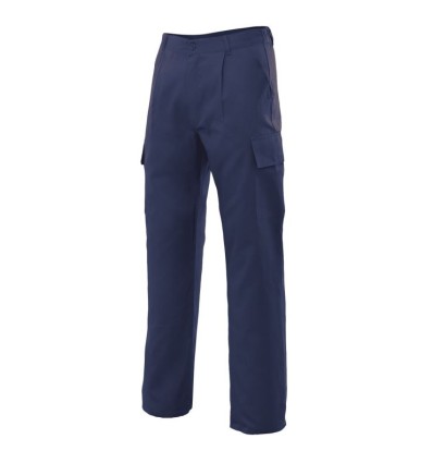 Pantalón multibolsillo azul marino VERTICE 31601