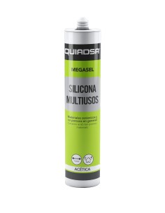 Sellador de silicona ácida 280 ml mod MEGASEL