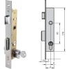 Cerradura embutir metálica mod 1984 frente inoxidable