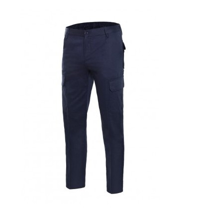 Pantalón multibolsillo azul navy 103013