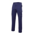 Pantalón multibolsillo azul marino 103001
