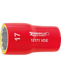 Llave de vaso 12 caras VDE 1000V 3/8" mod 12171