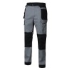 Pantalón canvas gris/negro STRETCH 103019S