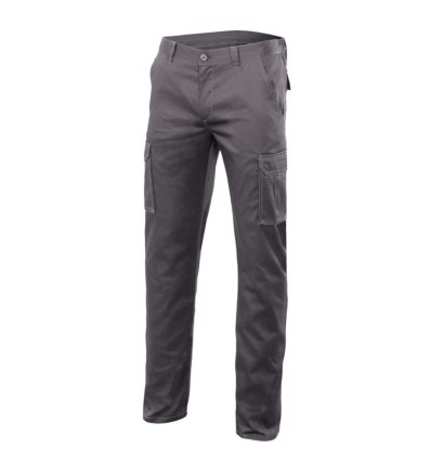 Pantalón multibolsillo gris STRETCH 103005S