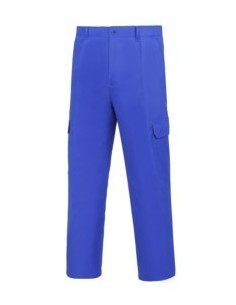 Pantalón multibolsillo azul L500 AGM41