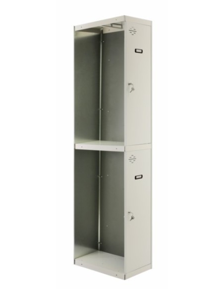 Taquilla vestuario 2 puerta 1800x300x500mm
