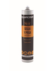 Sellador elástico a base de poliuretano silanizado 280 ml mod PM-30