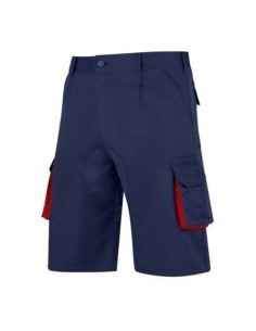 Pantalón multibolsillo azul marino/rojo CARGO PBGM