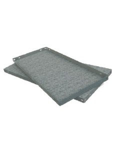 Bandeja estantería metal galvanizado