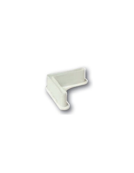 Pie ángulo estantería 40x40mm P40 4 piezas
