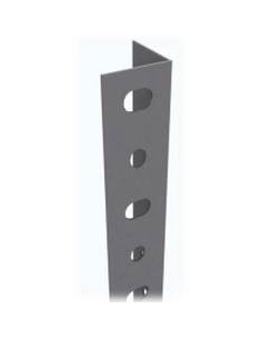 Ángulo estantería ranurado metal gris P40