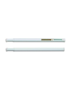 Portavisillo decoración extensible metal blanco 2 piezas