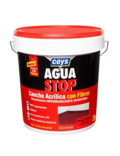 Membrana impermeabilizante de caucho con fibras mod AGUASTOP