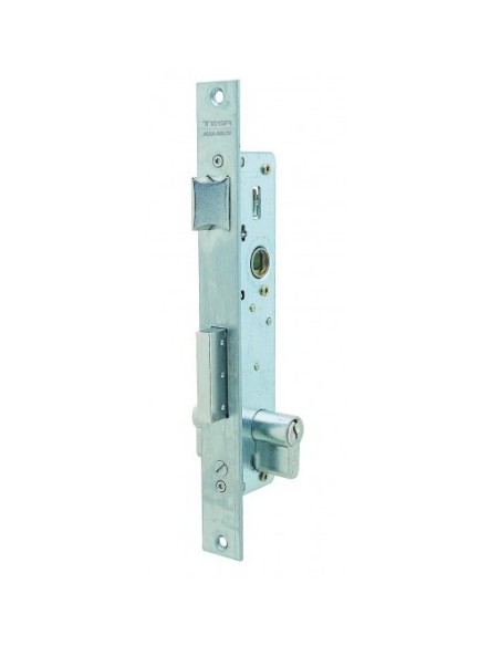 cerradura perfil metálico paletón deslizante 2210 frente inoxidable
