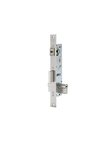 cerradura perfil metálico paletón deslizante 2210 frente inoxidable