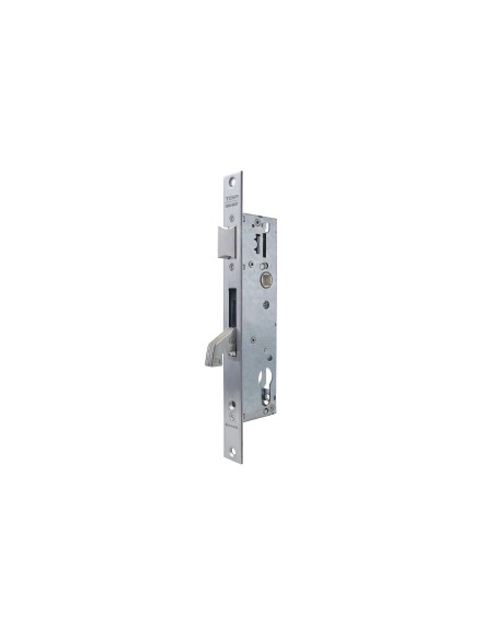 Cerradura perfil metálico estrecho 4240BE frente inoxidable