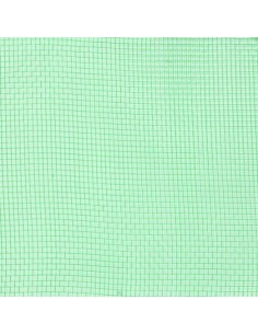 Malla confeccionada verde luz 15x15 mm